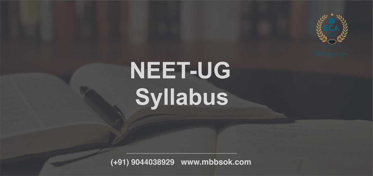 Read more about the article NEET Syllabus 2023: Checkout Latest Subject Wise Syllabus Here